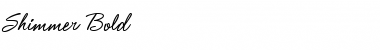 Shimmer Bold Font