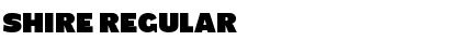 Shire Font