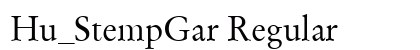 Hu_StempGar Regular preview