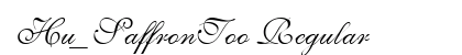 Hu_SaffronToo Regular preview