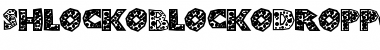 ShlockoBlockoDroppoCaps Regular Font