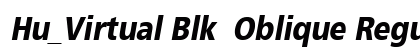 Hu_Virtual Blk Oblique Regular preview