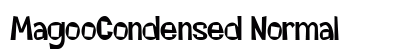 MagooCondensed Normal preview