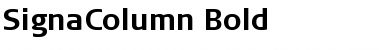 SignaColumn-Bold Font