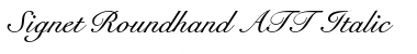 Download Signet Roundhand Font