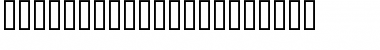Simple Indust Outline Regular Font