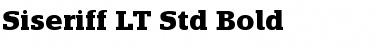 Siseriff LT Std Bold Font