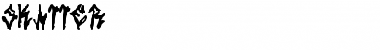 Skatter Regular Font Skatter Regular Font