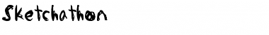 Sketchathon Font