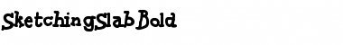 SketchingSlabBold Font