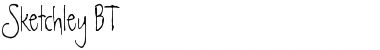 Sketchley BT Font