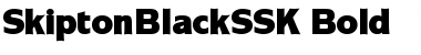 SkiptonBlackSSK Bold Font