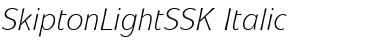 SkiptonLightSSK Font