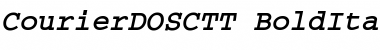 CourierDOSCTT Font