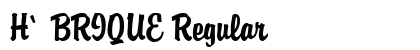 H_BRIQUE Regular preview
