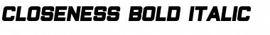 Closeness Font