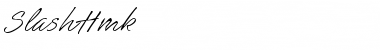 SlashHmk Font