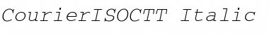 CourierISOCTT Font