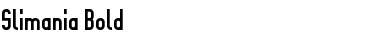 Slimania Font