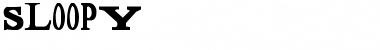 Download Sloopy Font Download Sloopy Font
