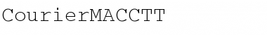 CourierMACCTT Regular Font