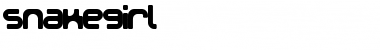 Download Snakegirl Font Download Snakegirl Font