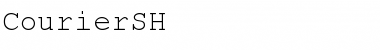 CourierSH Regular Font CourierSH Regular Font
