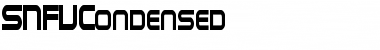 SNFUCondensed Regular Font