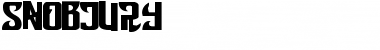 Snobjury Font