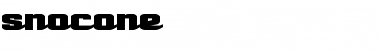 Download SnoCone Font Download SnoCone Font