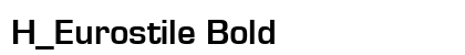 H_Eurostile Bold preview