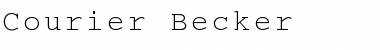 Courier Becker Font