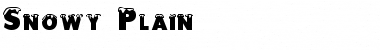 Snowy Font