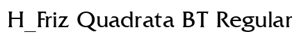 H_Friz Quadrata BT Regular preview