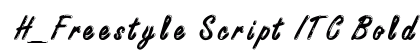 H_Freestyle Script ITC Bold preview