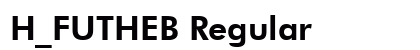 H_FUTHEB Regular preview