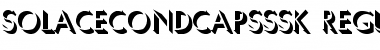SolaceCondCapsSSK Font
