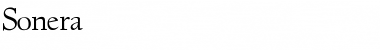 Sonera Font