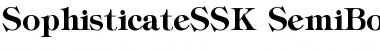 SophisticateSSK SemiBold Font
