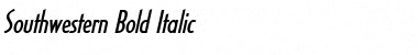 Southwestern Font