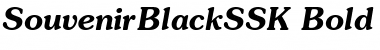 Download SouvenirBlackSSK Font