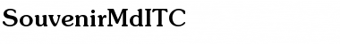 SouvenirMdITC Medium Font