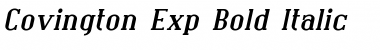Covington Exp Font