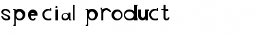 Download special product Font Download special product Font
