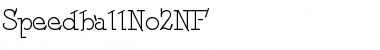 SpeedballNo2NF Font