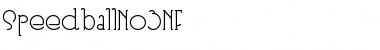 SpeedballNo3NF Font