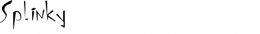 Splinky Font