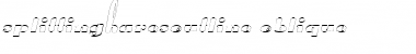 SplittingHaresOutline Oblique Font