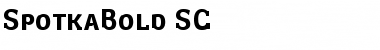 SpotkaBold SC Font