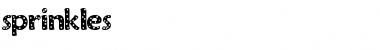 sprinkles Font